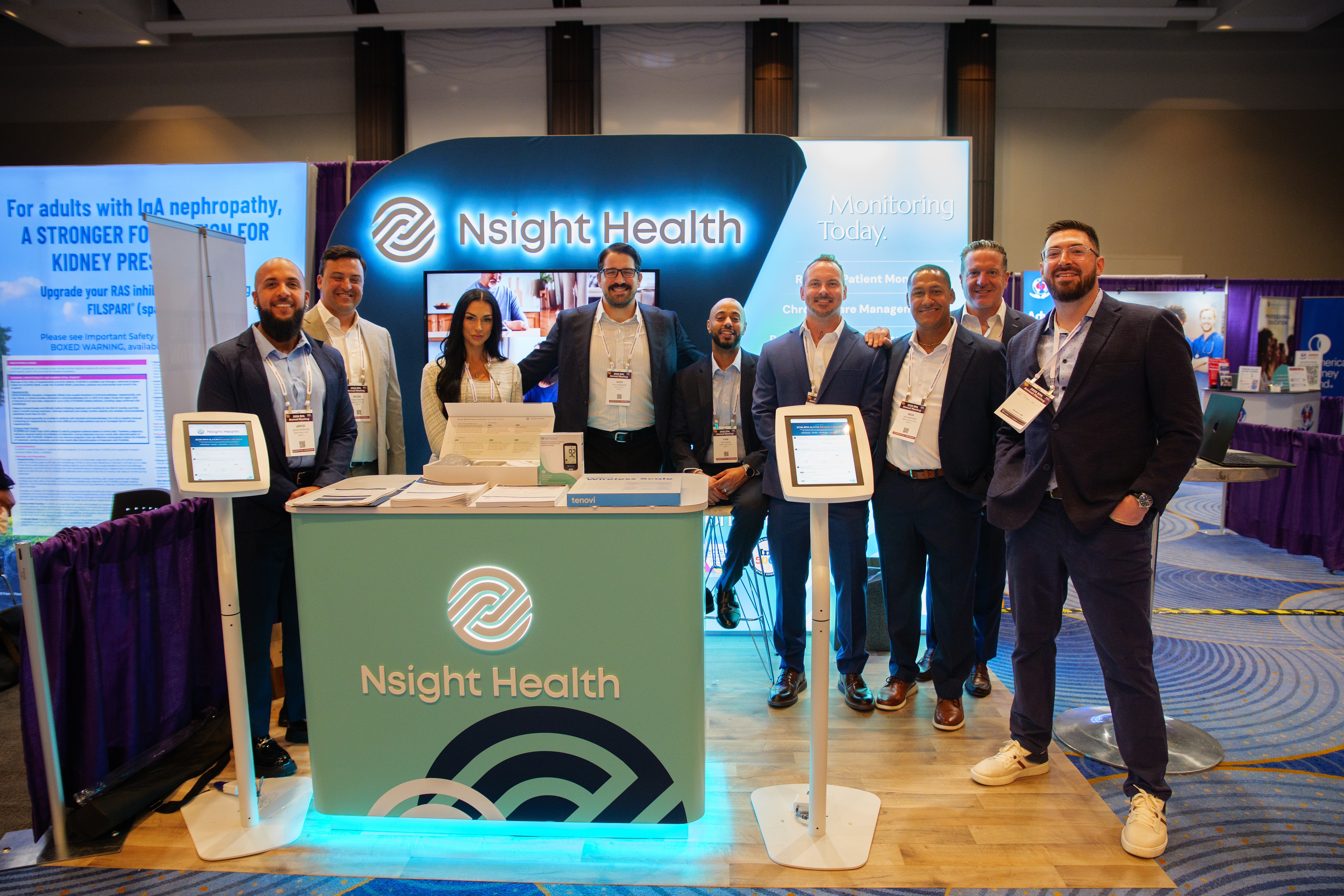 Nsight Health full team at Booth 609 RPA 2026 Atlanta